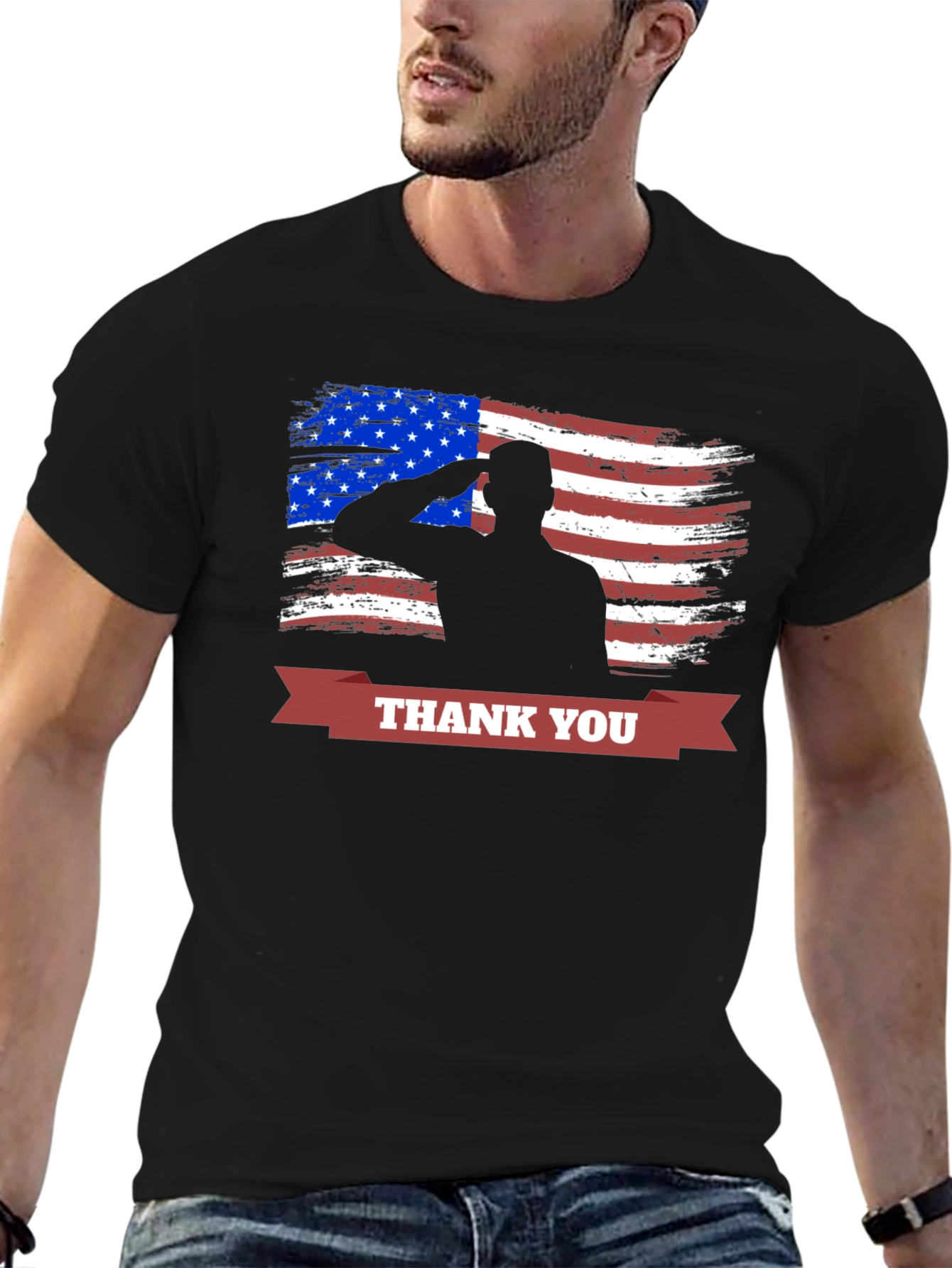 Thank You Veteran Graphic T-Shirt