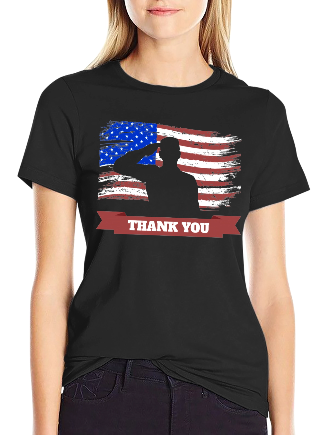 Thank You Veteran Graphic T-Shirt