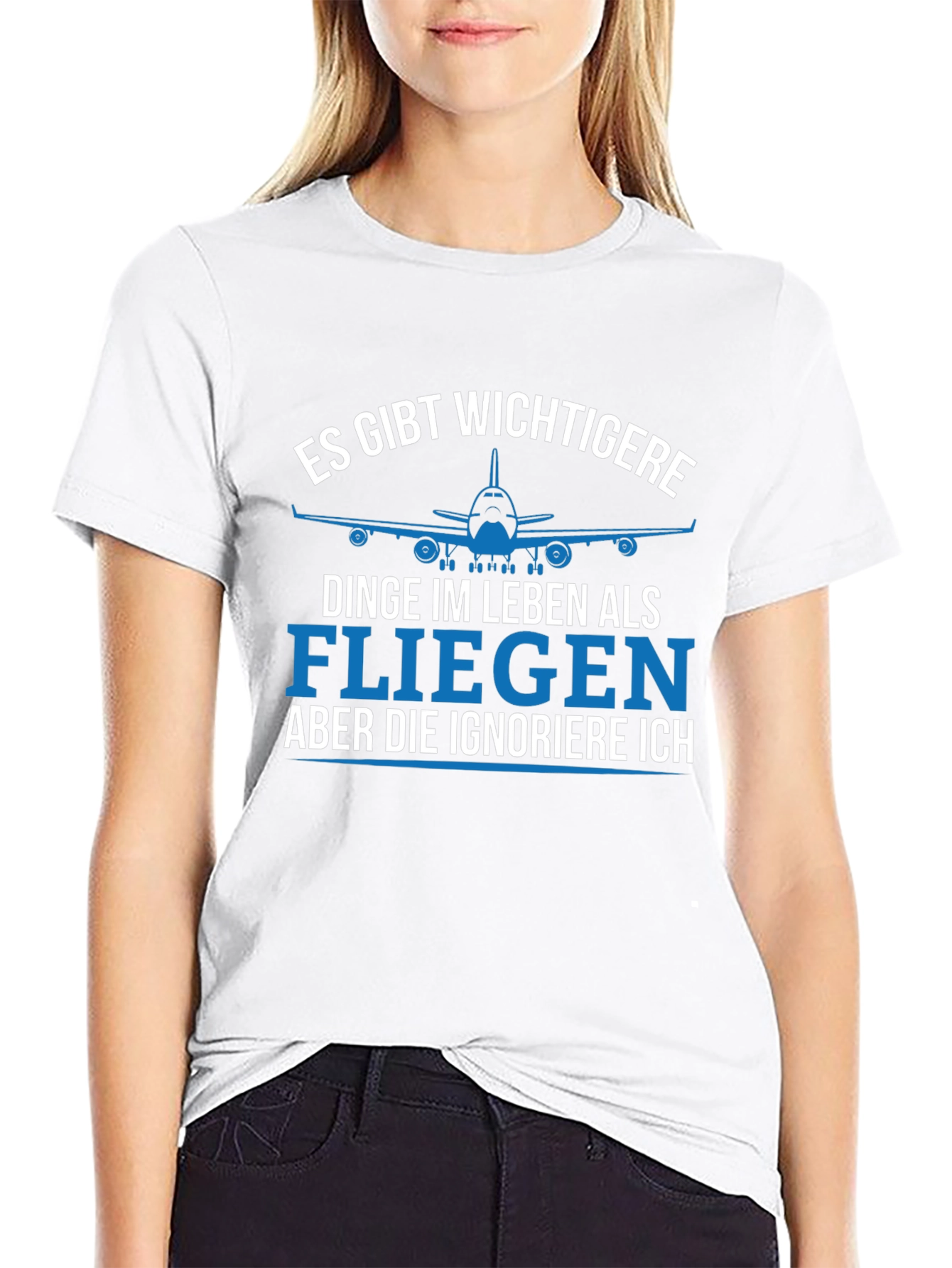 Funny Aviation T-Shirt - Flying is Life!