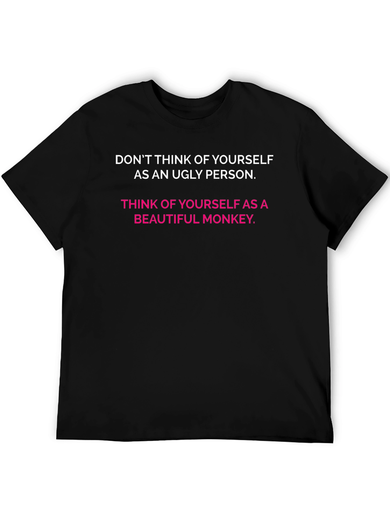 Funny Graphic Tee: Beautiful Monkey
