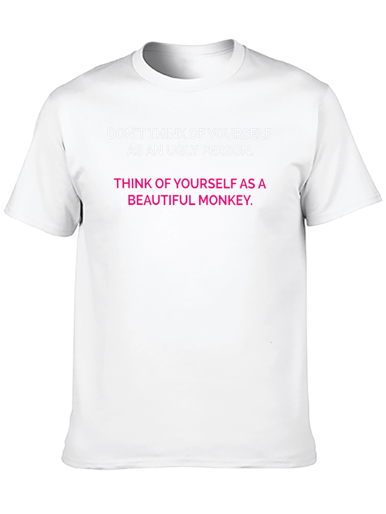 Funny Graphic Tee: Beautiful Monkey
