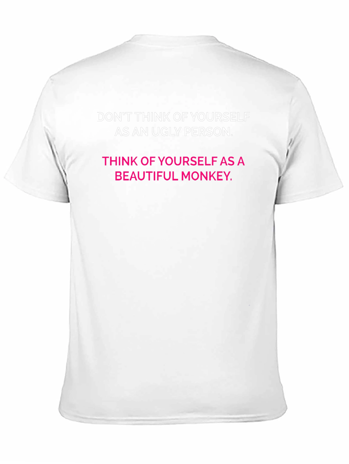 Funny Graphic Tee: Beautiful Monkey