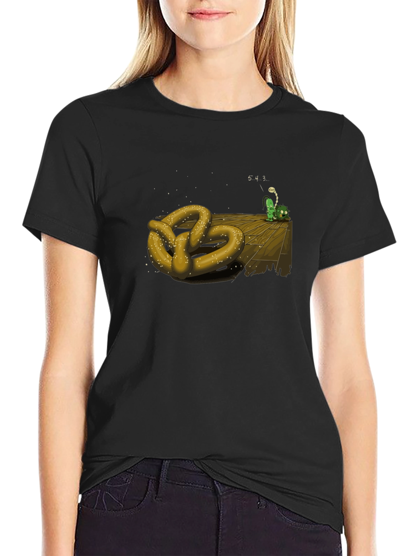 Pretzel & Worm Countdown T-Shirt