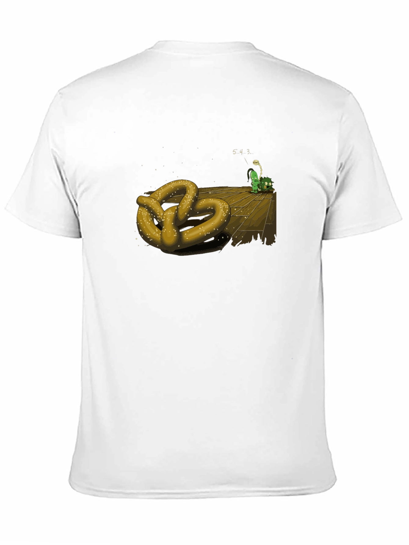 Pretzel & Worm Countdown T-Shirt