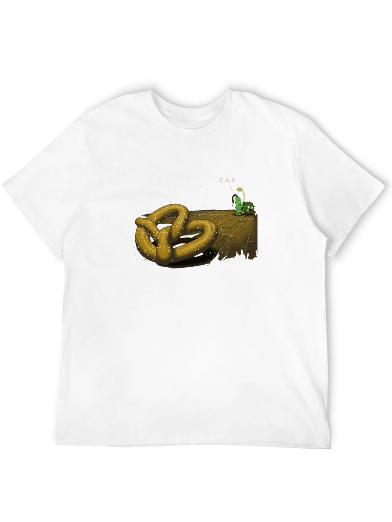 Pretzel & Worm Countdown T-Shirt