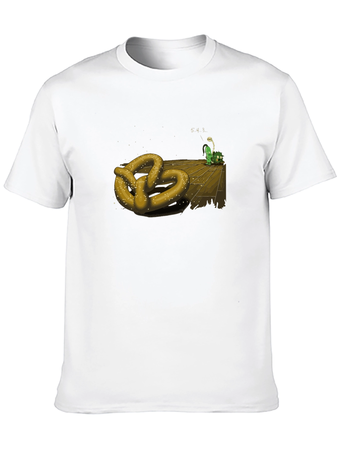 Pretzel & Worm Countdown T-Shirt