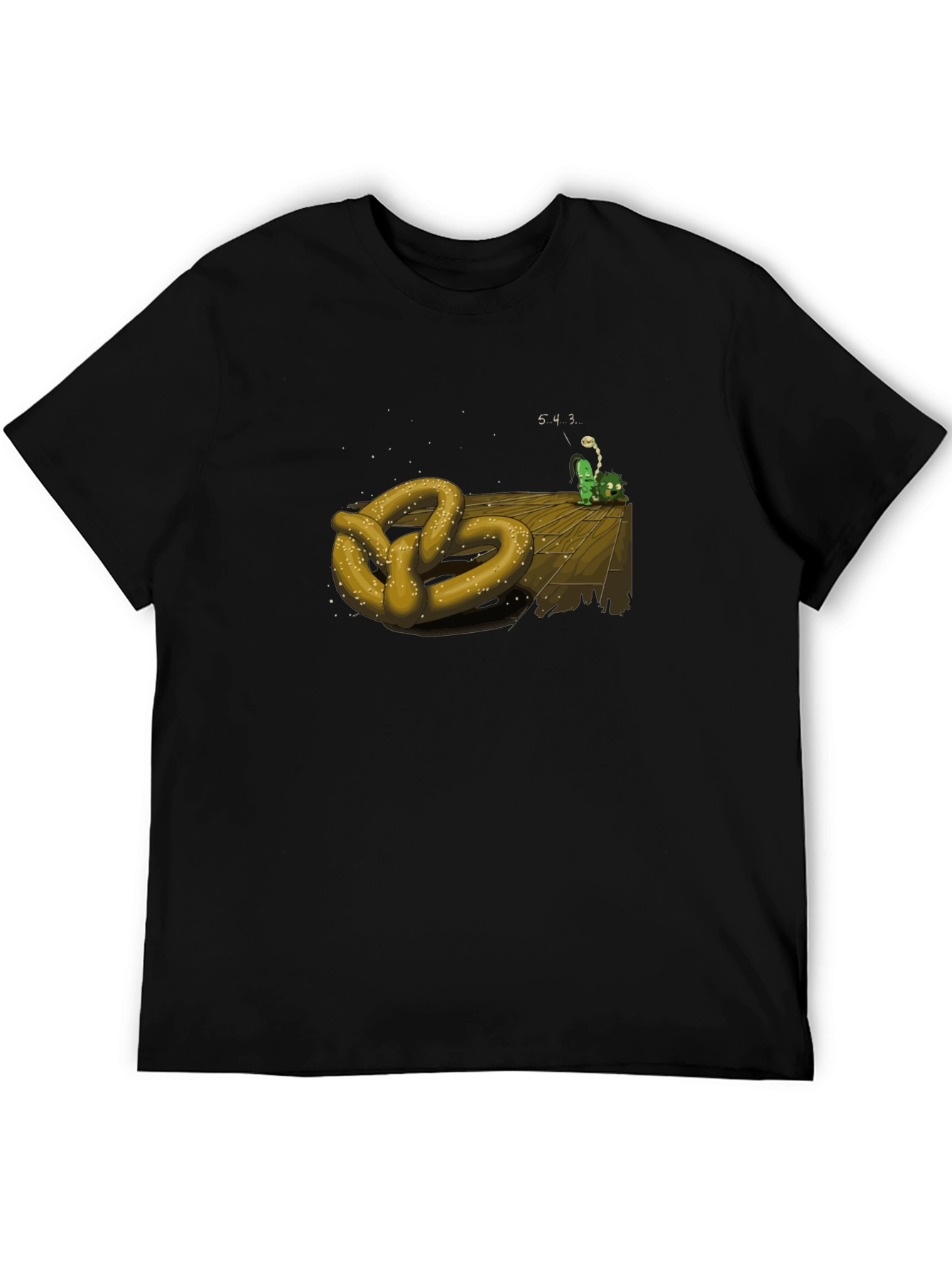 Pretzel & Worm Countdown T-Shirt