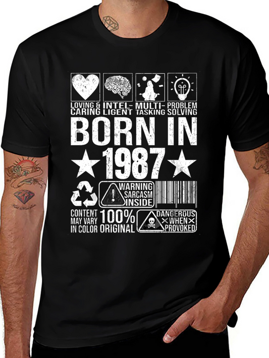 Born in 1987 Graphic Tee