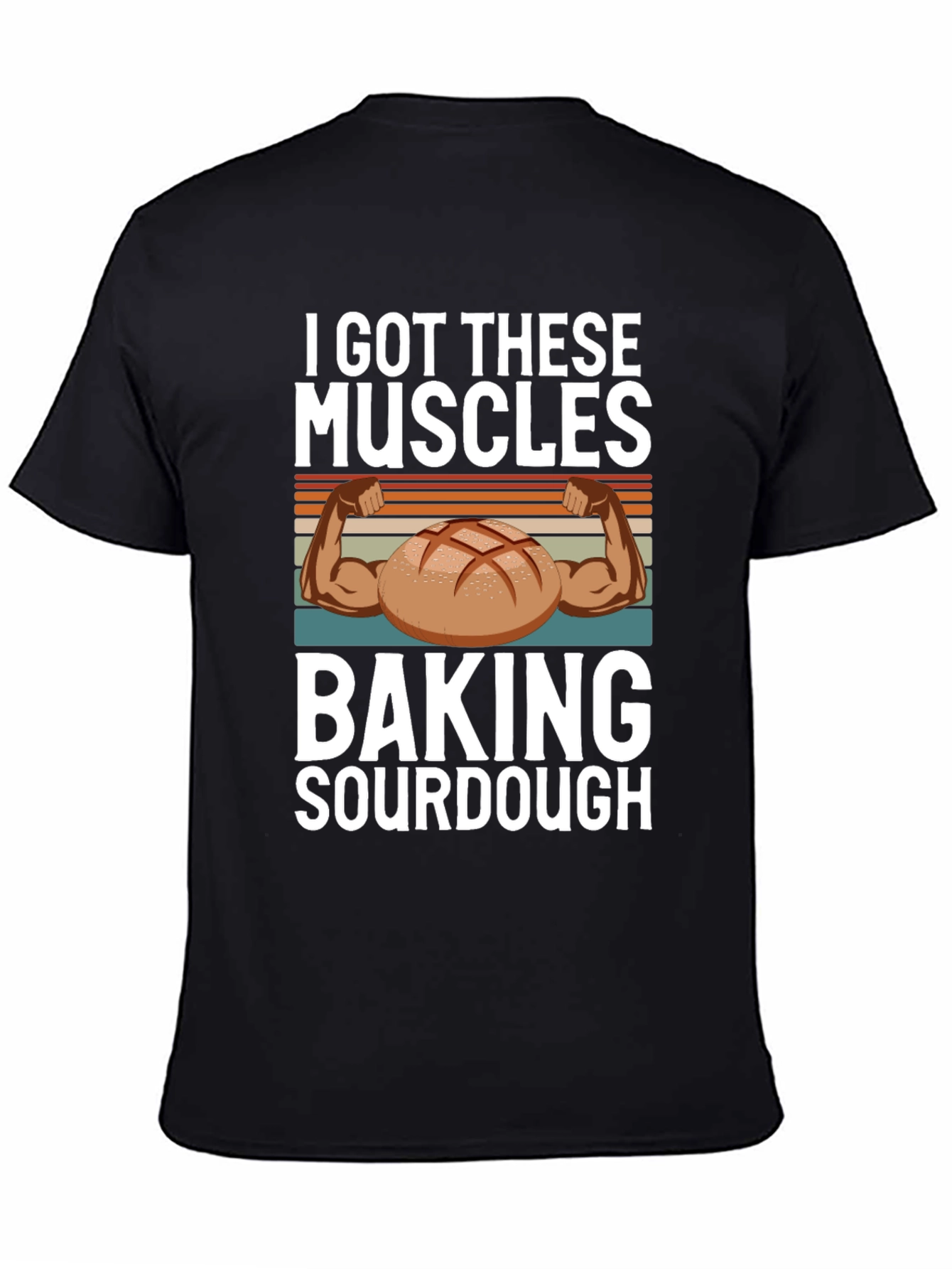 Baking Sourdough Muscle T-Shirt