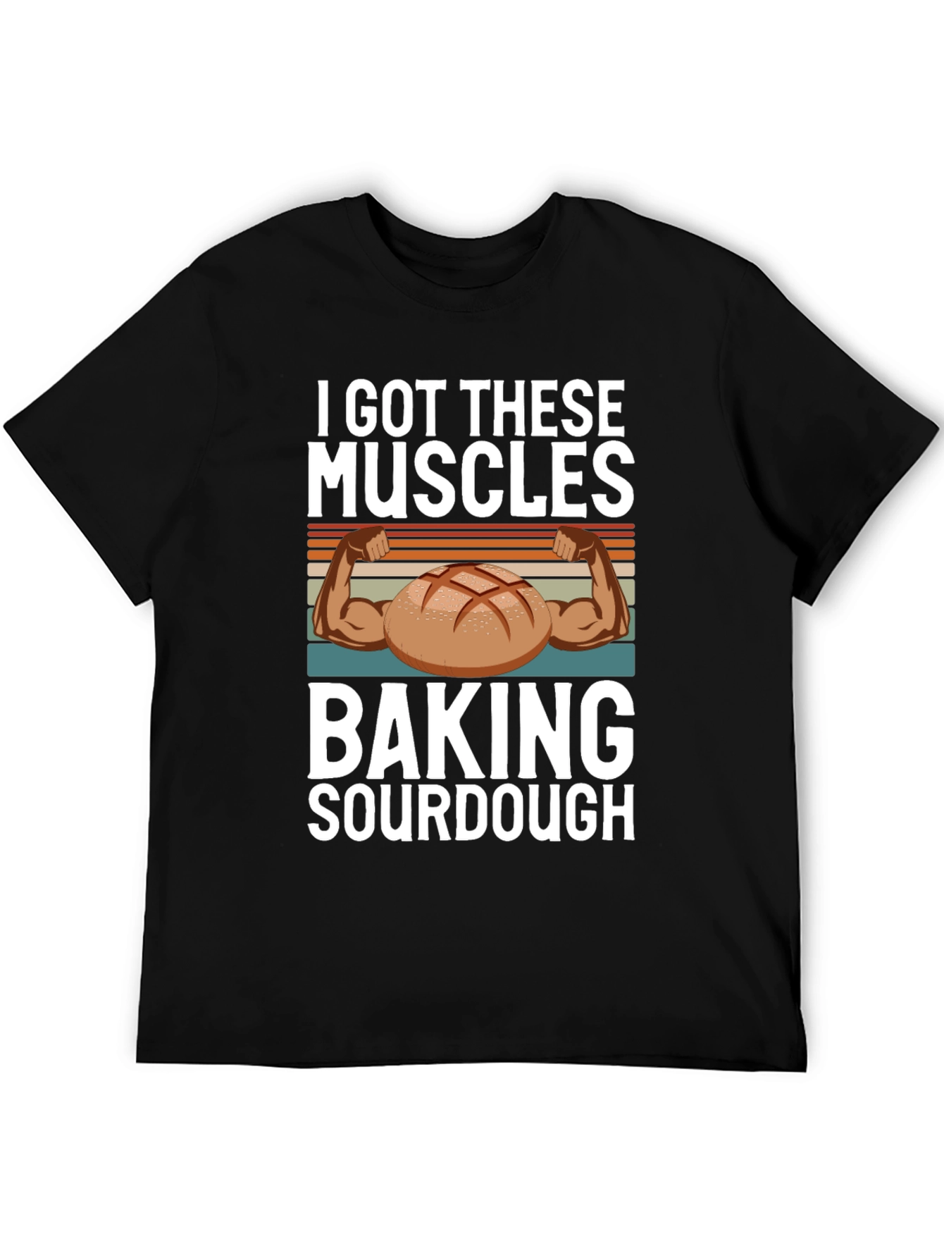 Baking Sourdough Muscle T-Shirt