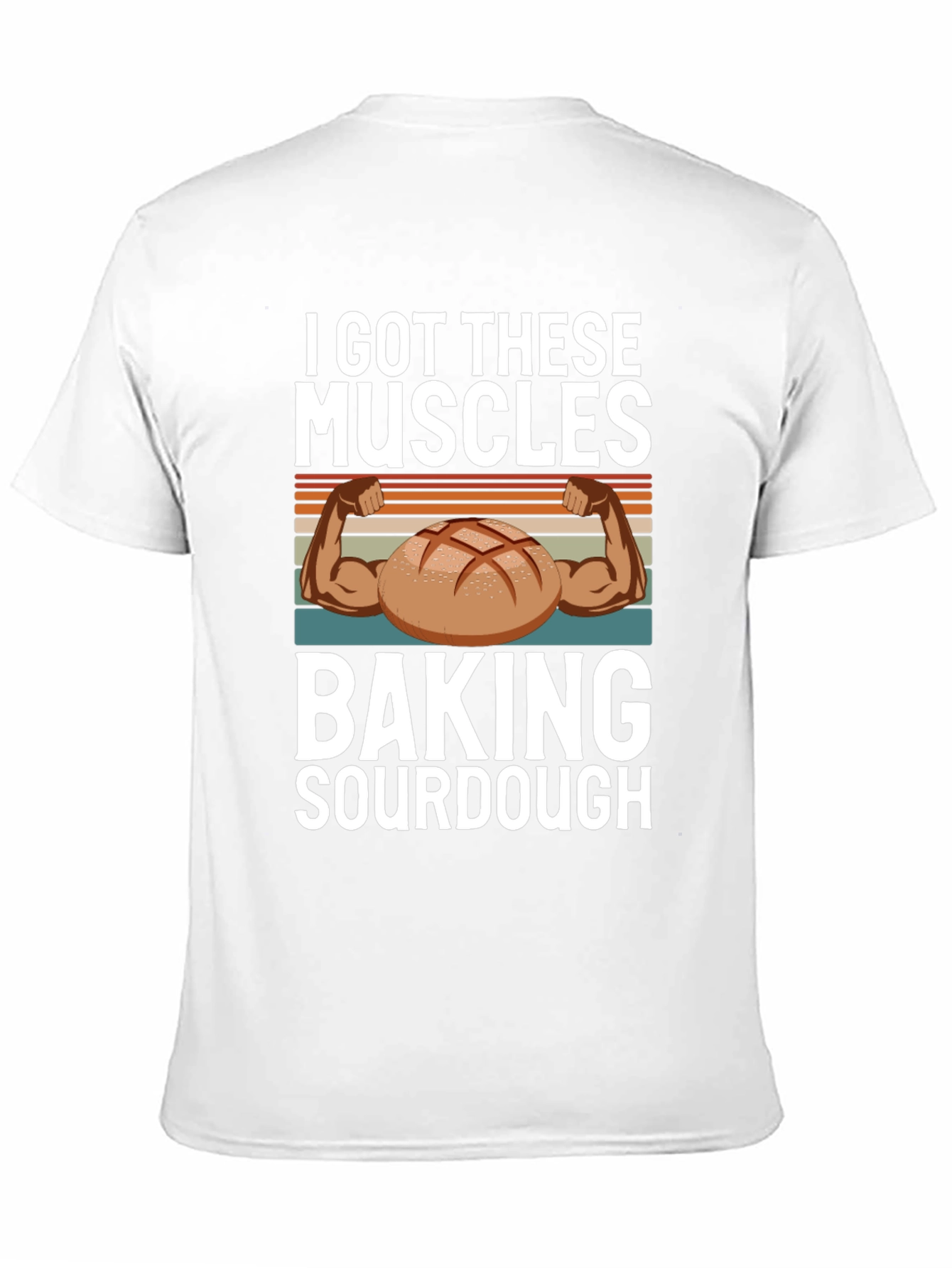 Baking Sourdough Muscle T-Shirt
