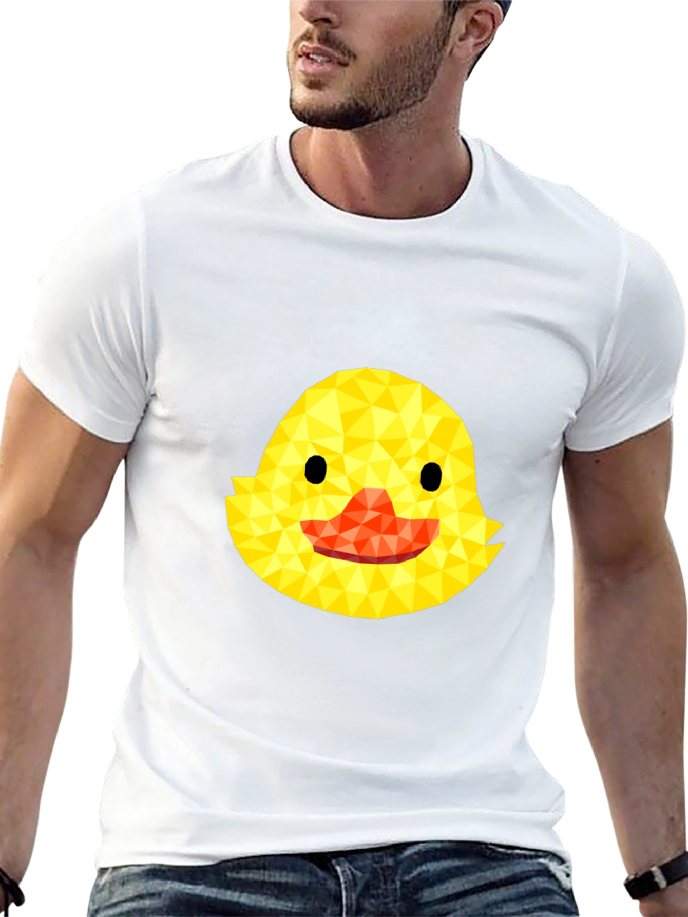 Duck Face Graphic Tee - Black T-Shirt