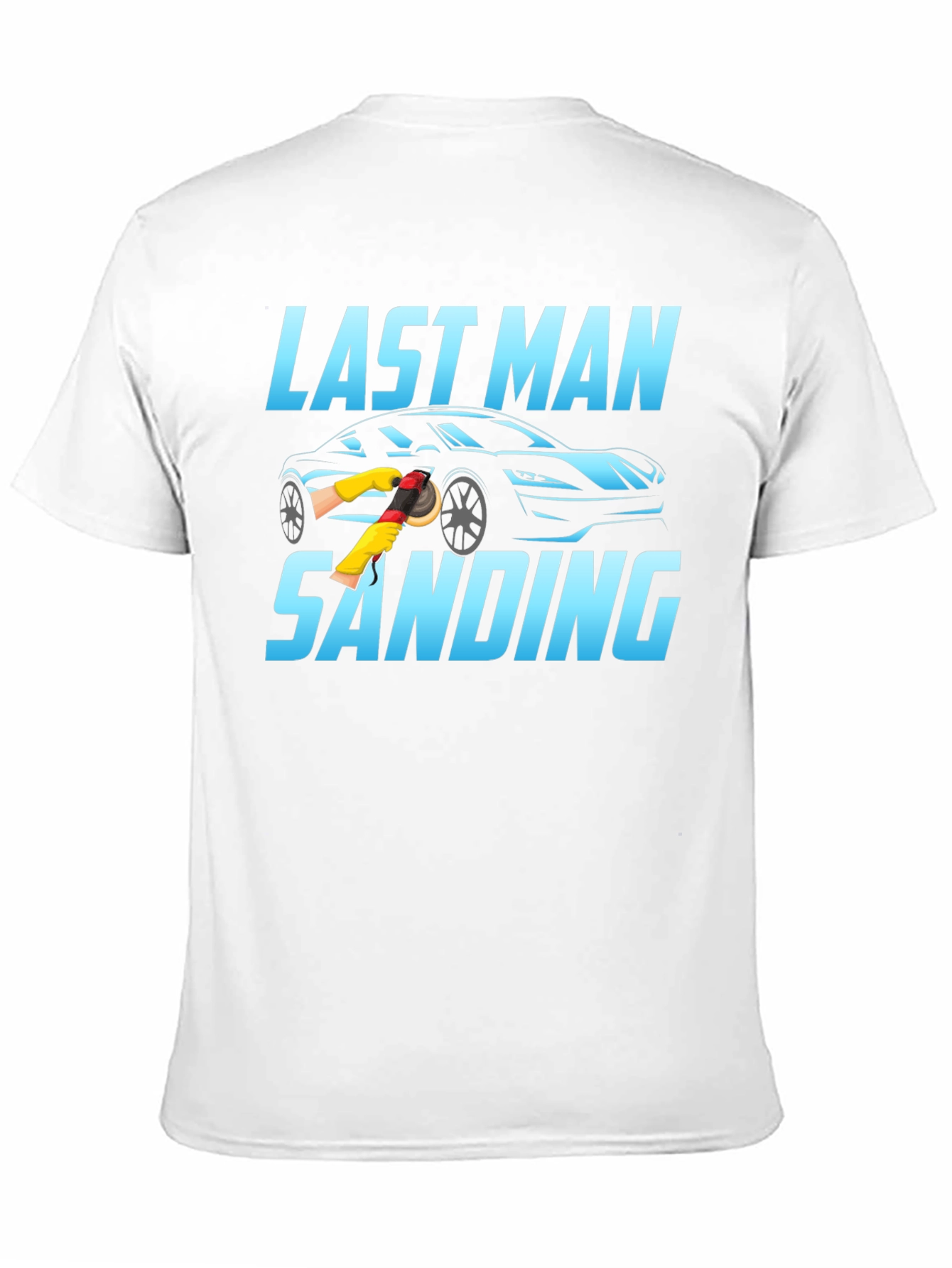 Last Man Sanding Black T-Shirt