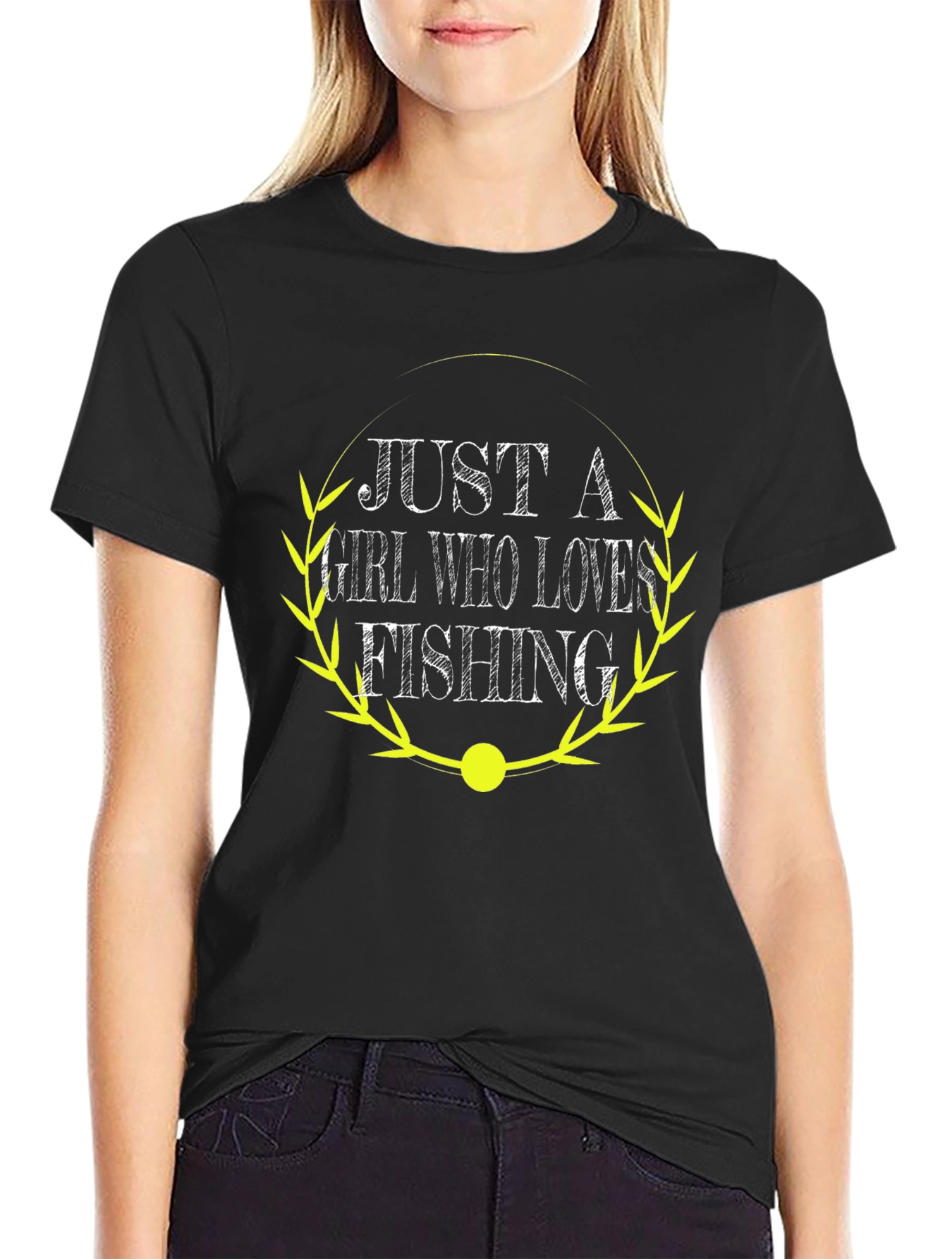 Just a Girl Who Loves Fishing T-Shirt