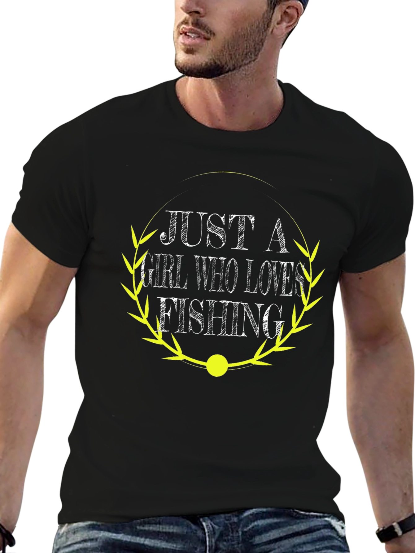 Just a Girl Who Loves Fishing T-Shirt