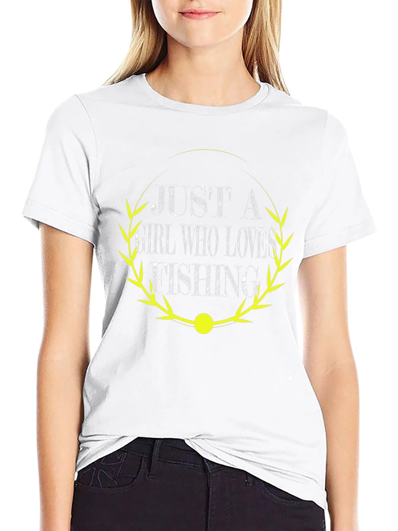 Just a Girl Who Loves Fishing T-Shirt