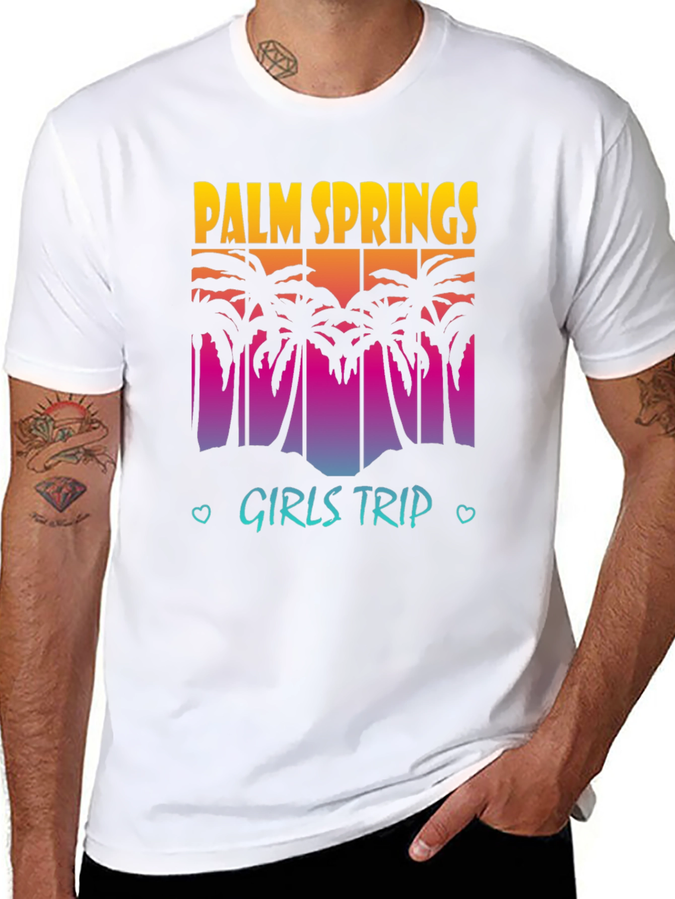 Palm Springs Girls Trip Graphic Tee