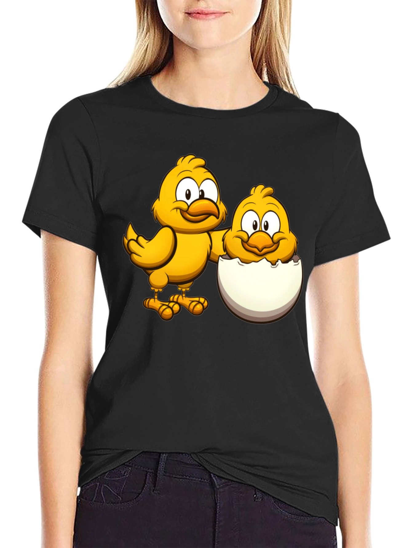 Cute Chick Graphic Tee