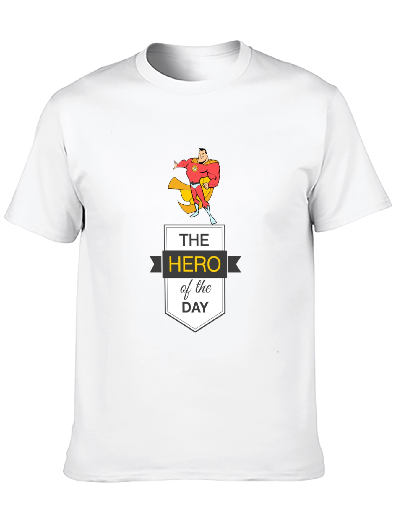 Hero of the Day Graphic Tee - Black