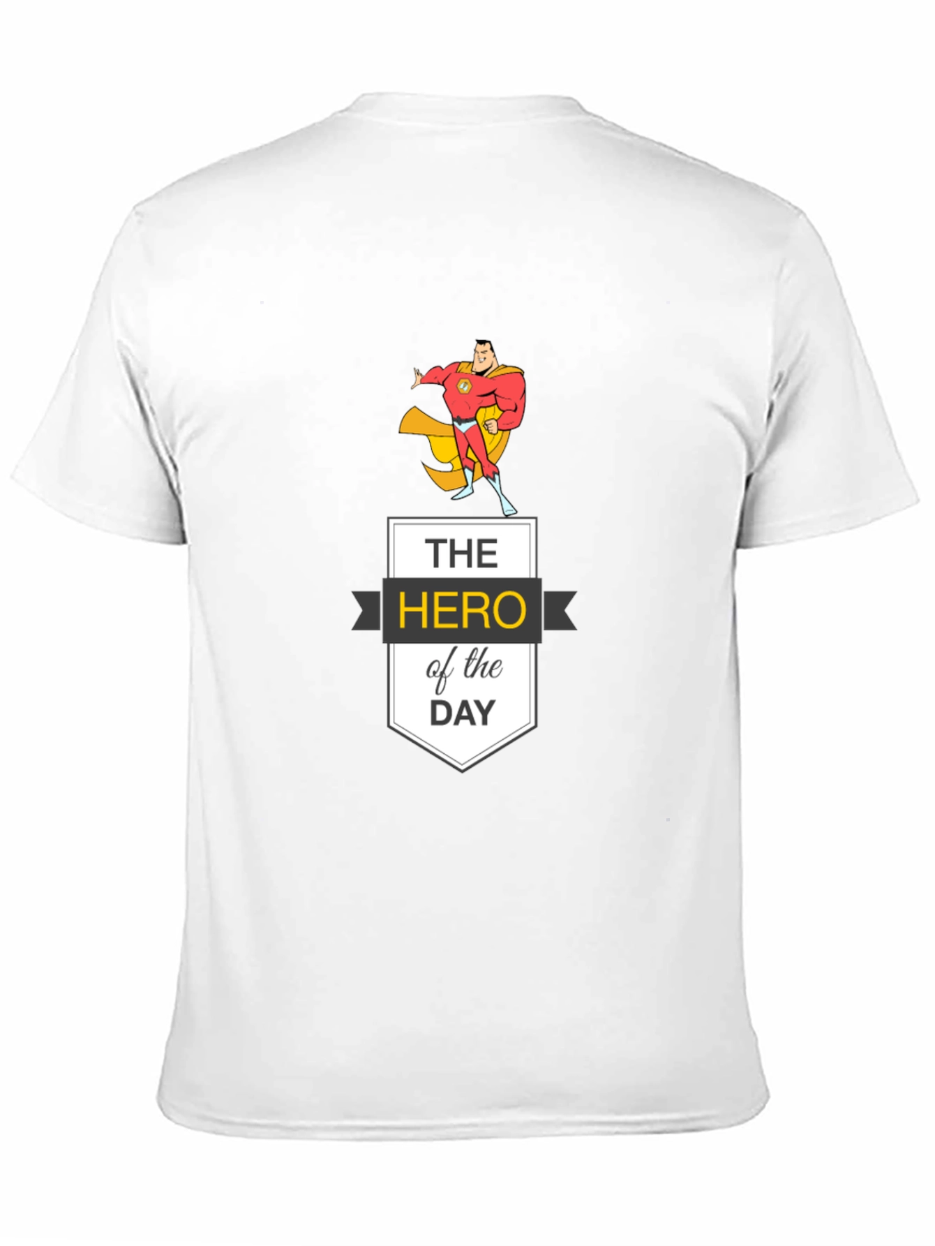 Hero of the Day Graphic Tee - Black