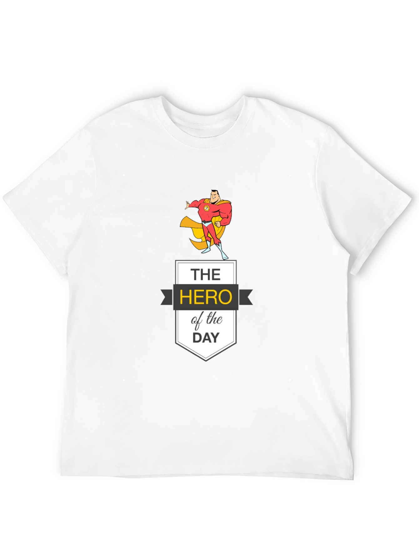 Hero of the Day Graphic Tee - Black