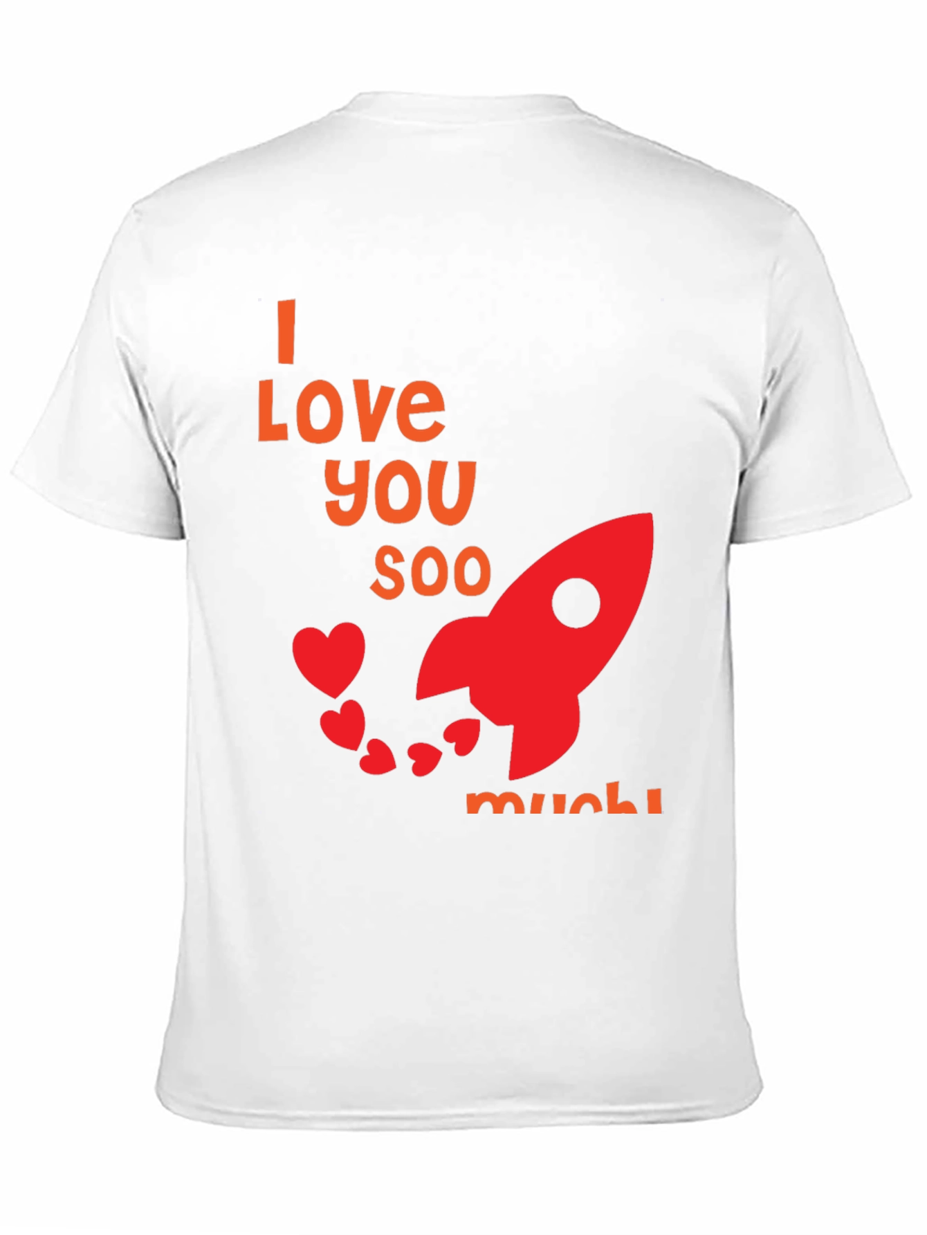 I Love You Soo Much Black T-Shirt