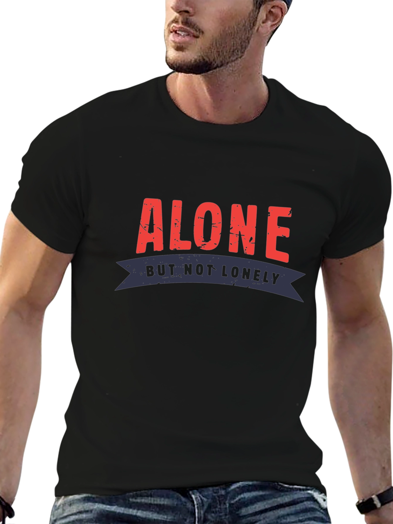 Alone But Not Lonely Graphic Tee