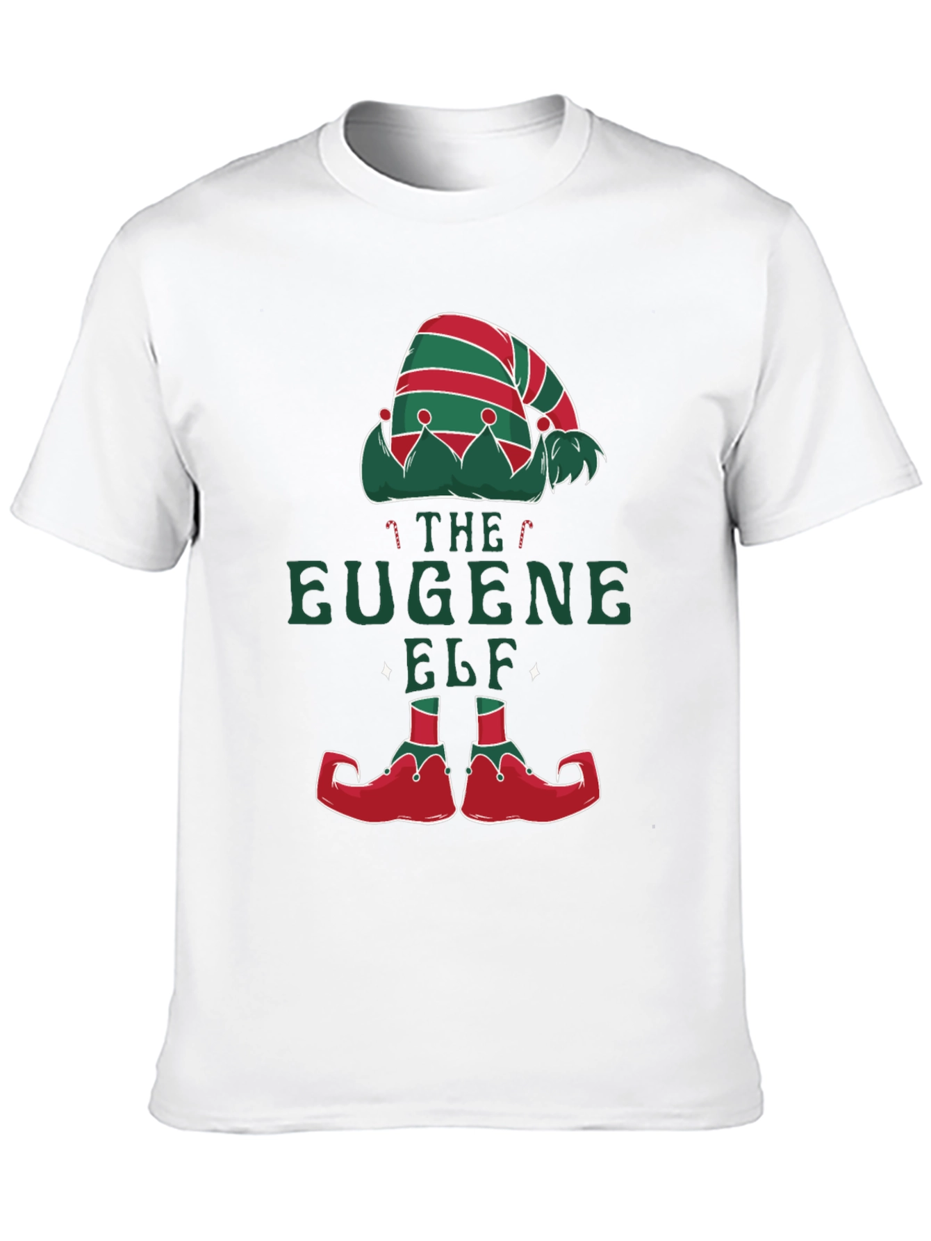 The Eugene Elf Christmas T-Shirt - Holiday Festive Tee