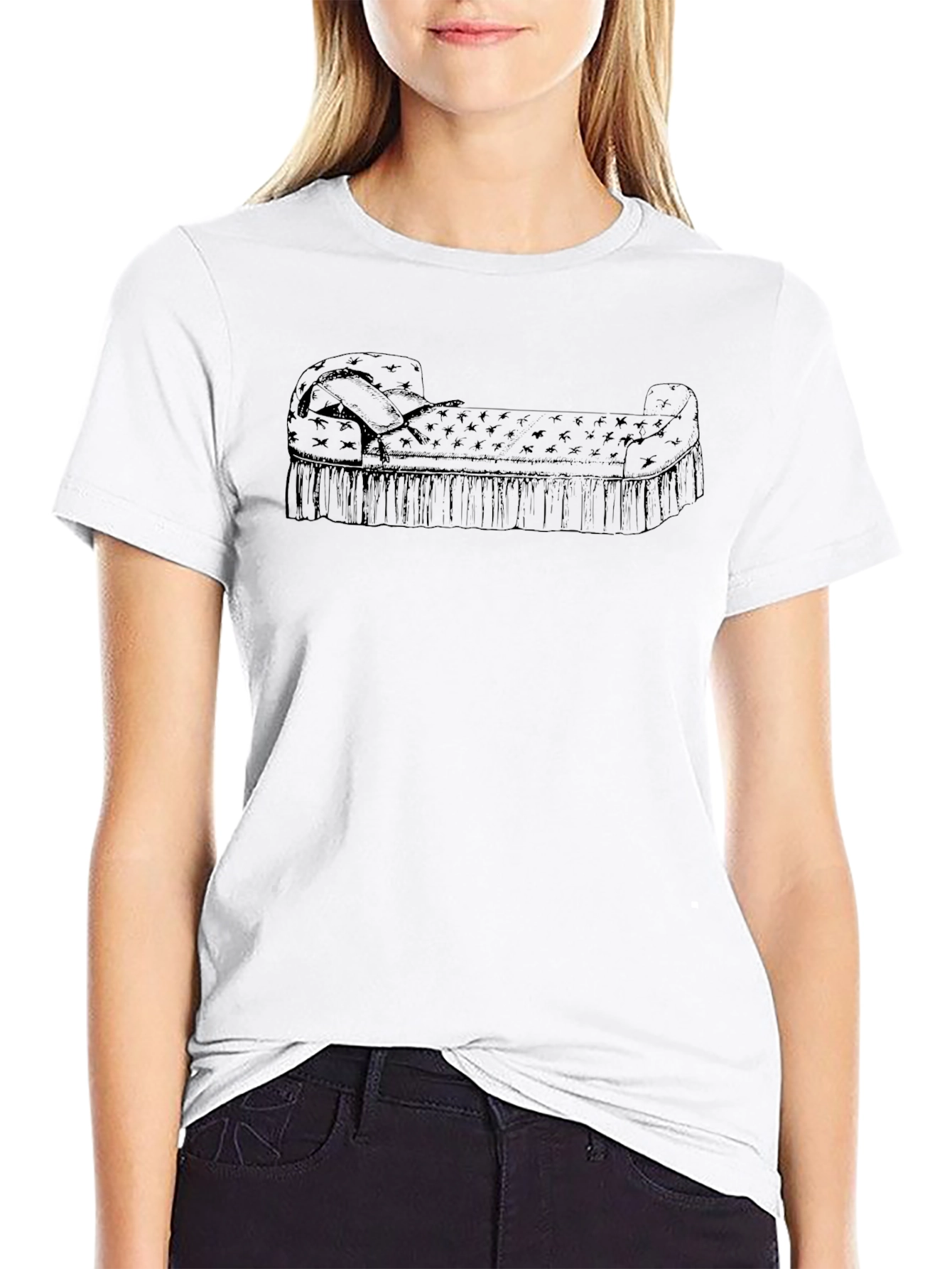 Psychiatrist Couch T-Shirt - Comfortable Relaxed Fit