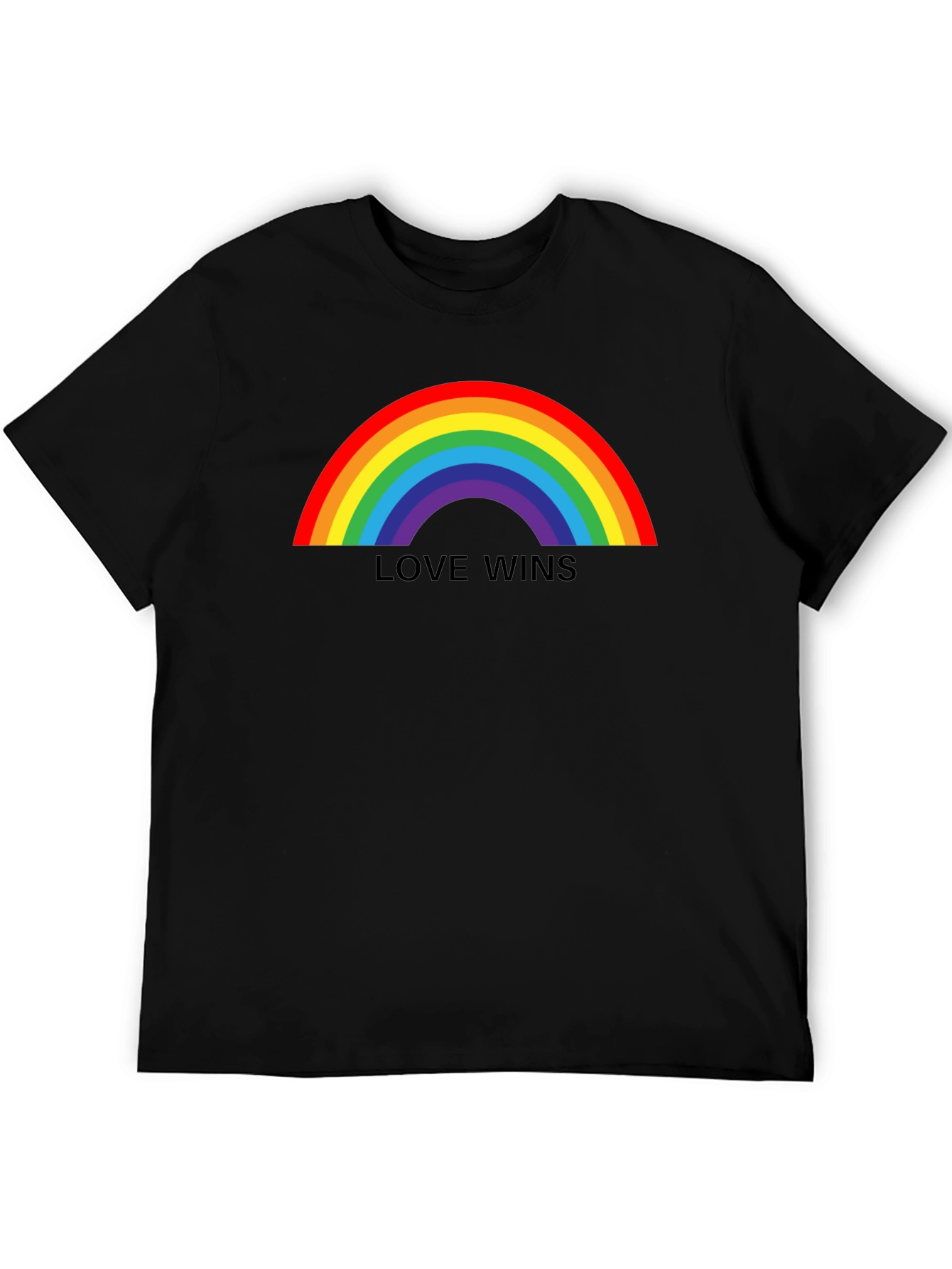 Love Wins Rainbow T-Shirt - Pride LGBTQ+ Apparel