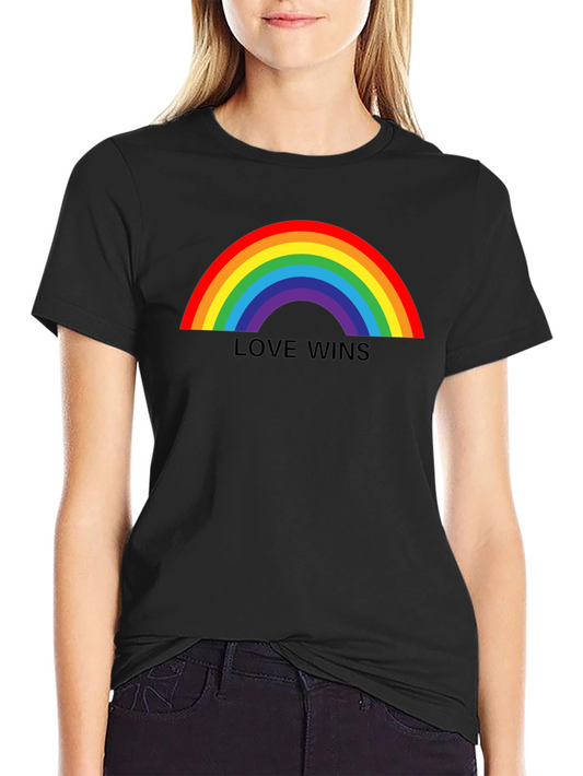 Love Wins Rainbow T-Shirt - Pride LGBTQ+ Apparel