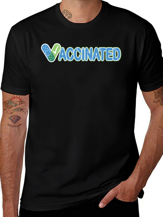 Vaccinated Graphic Tee - Show Your Status!