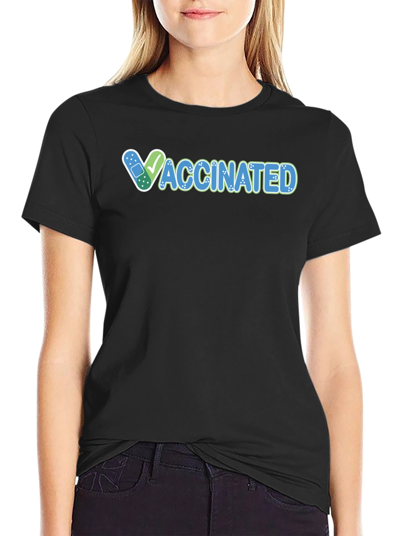 Vaccinated Graphic Tee - Show Your Status!