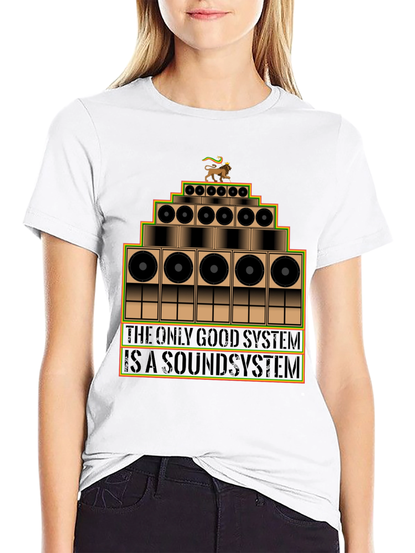 Rasta Sound System Graphic Tee