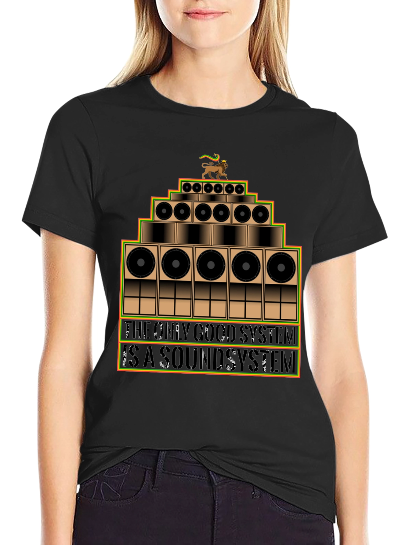 Rasta Sound System Graphic Tee