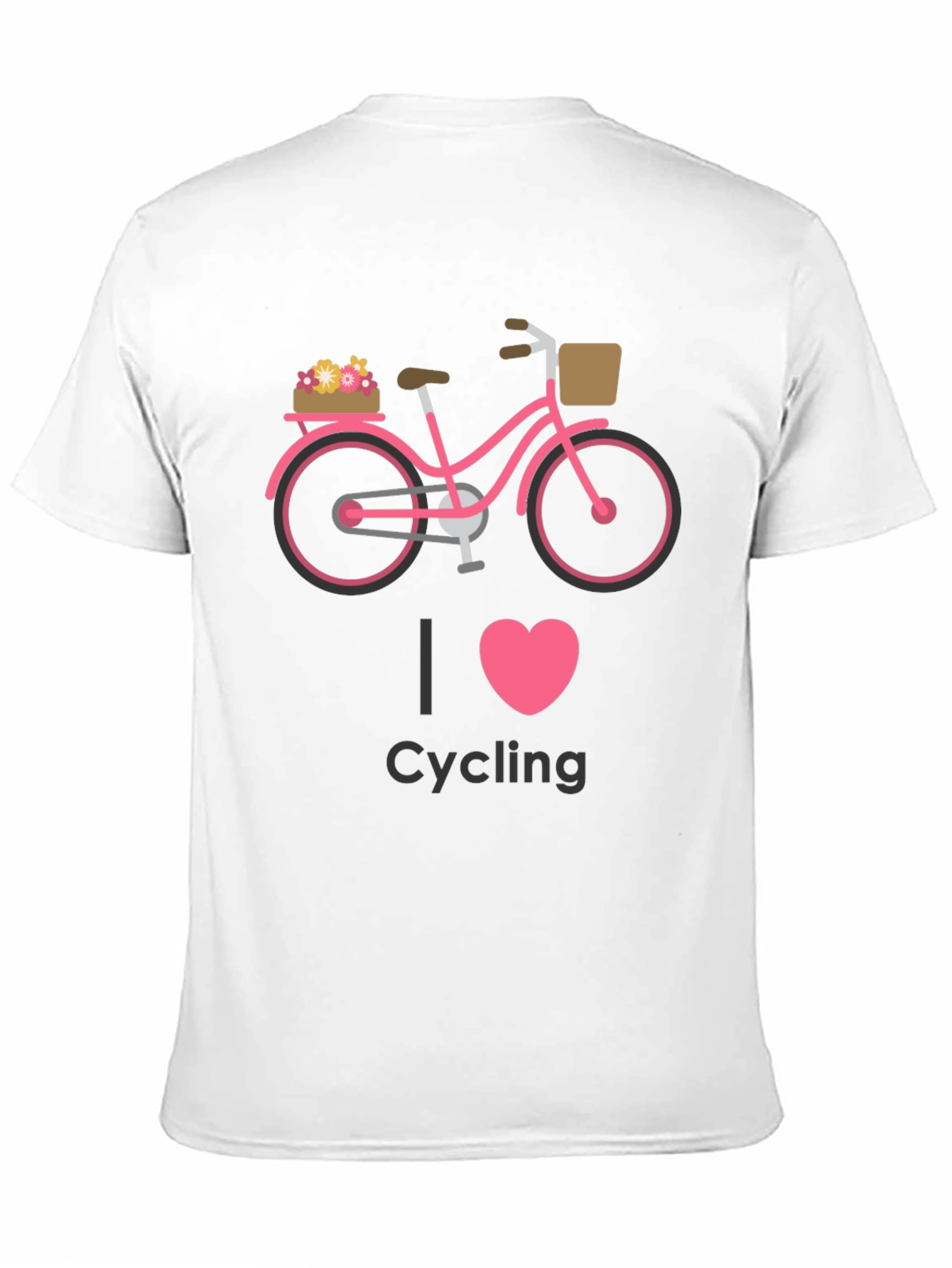 I Heart Cycling Graphic Tee