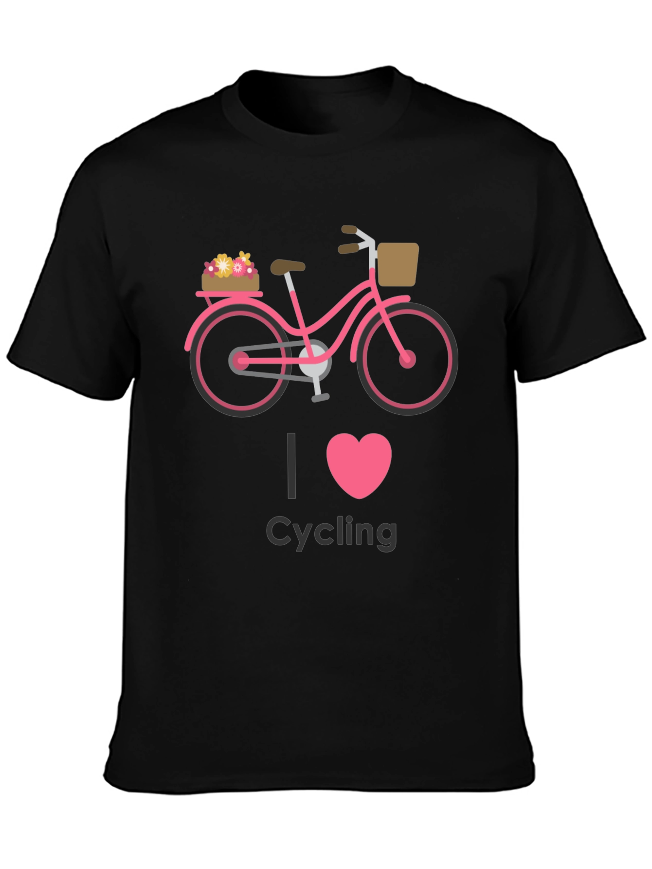I Heart Cycling Graphic Tee