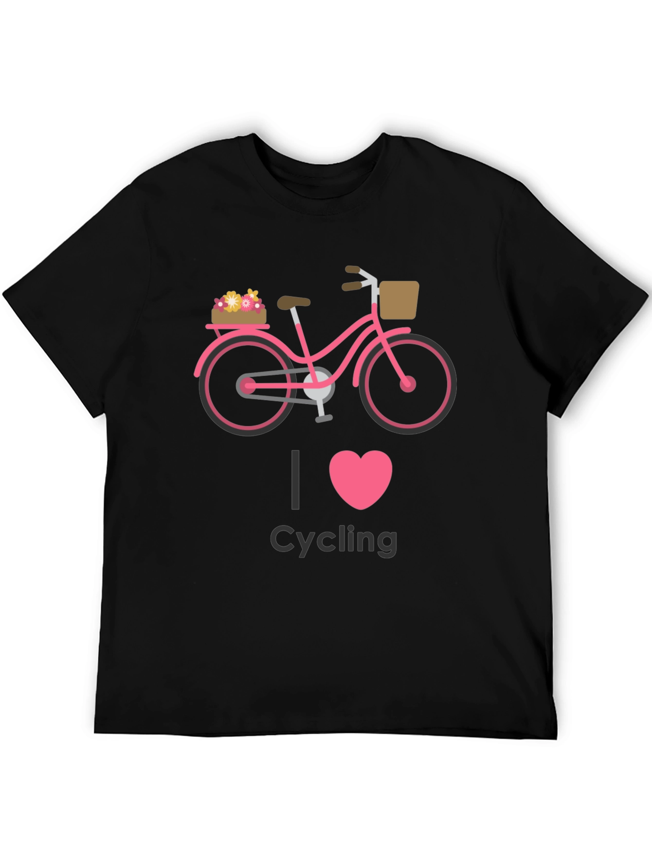 I Heart Cycling Graphic Tee