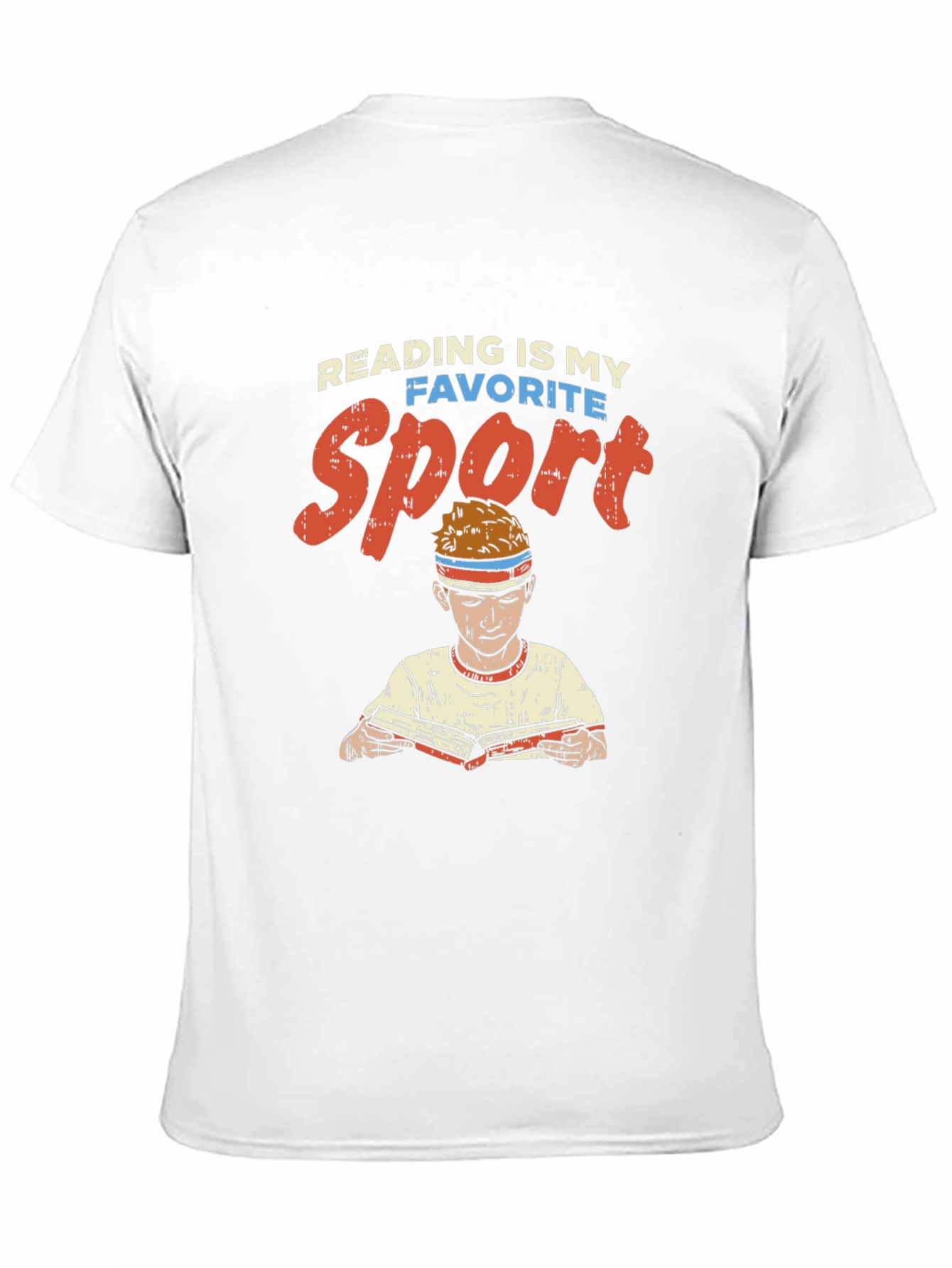 Reading is My Favorite Sport Graphic Tee