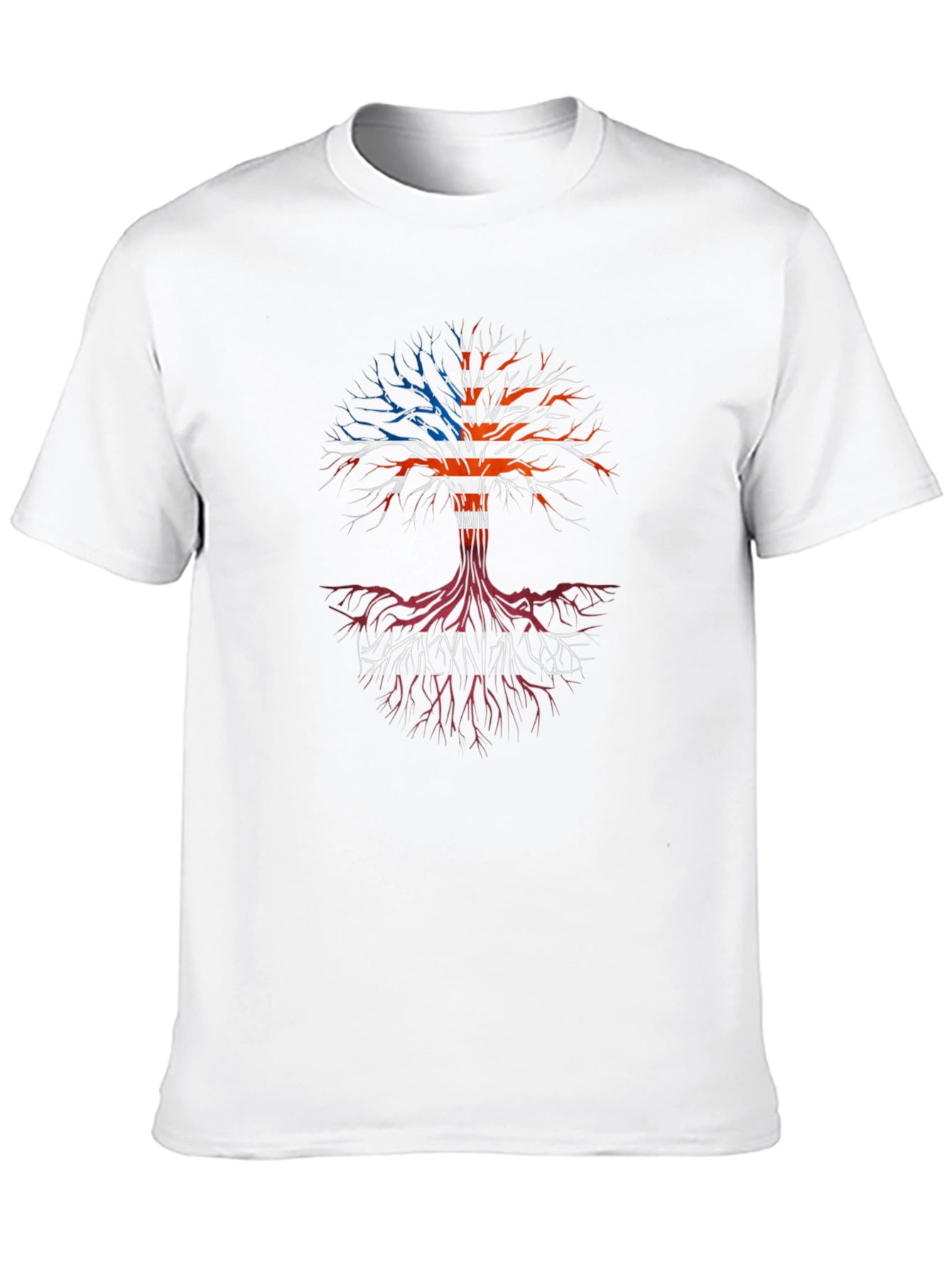 American Roots Tree Black Graphic Tee