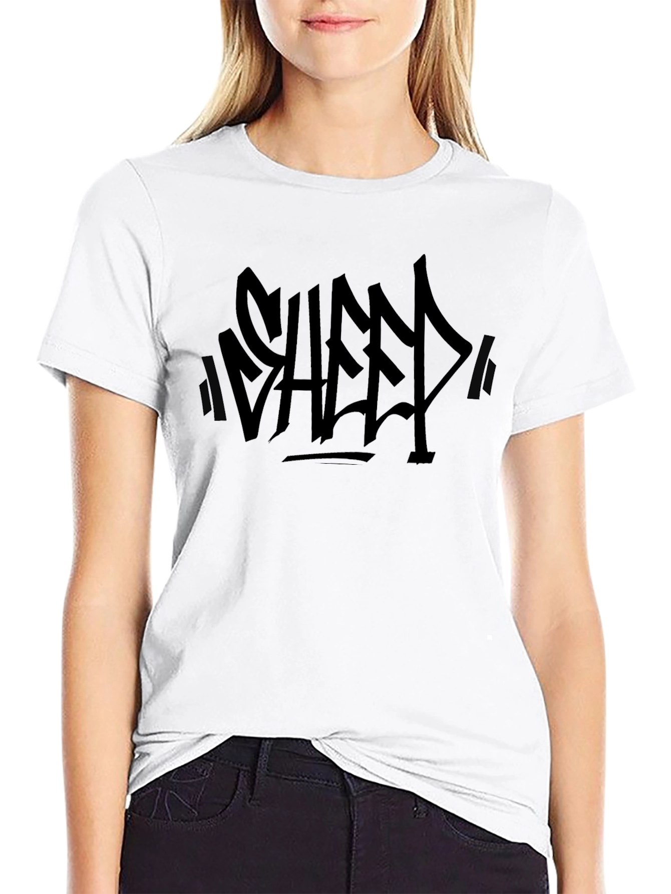 Black Graphic Tee - Modern Streetwear Style