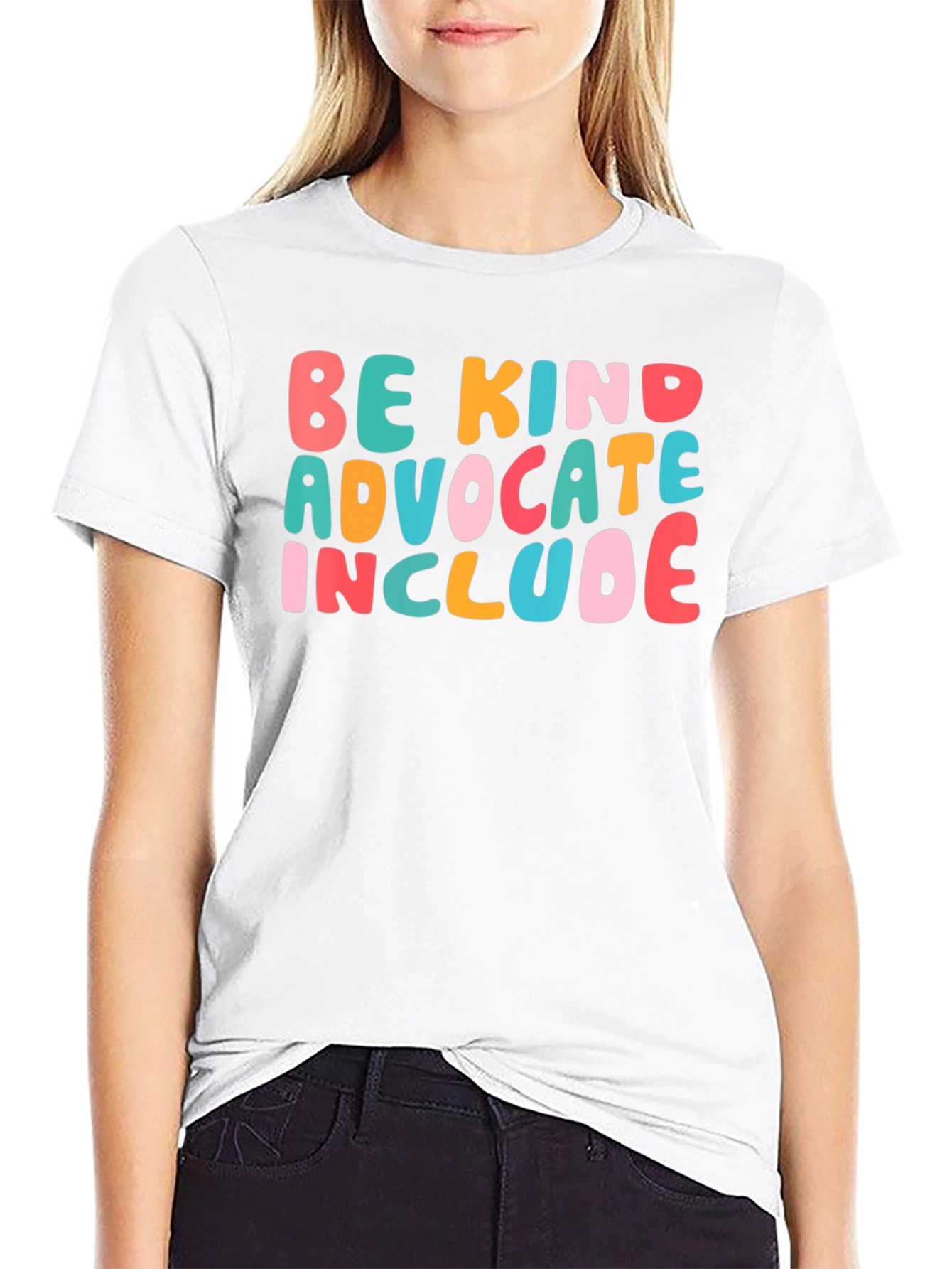 Be Kind Advocate Include Graphic Tee