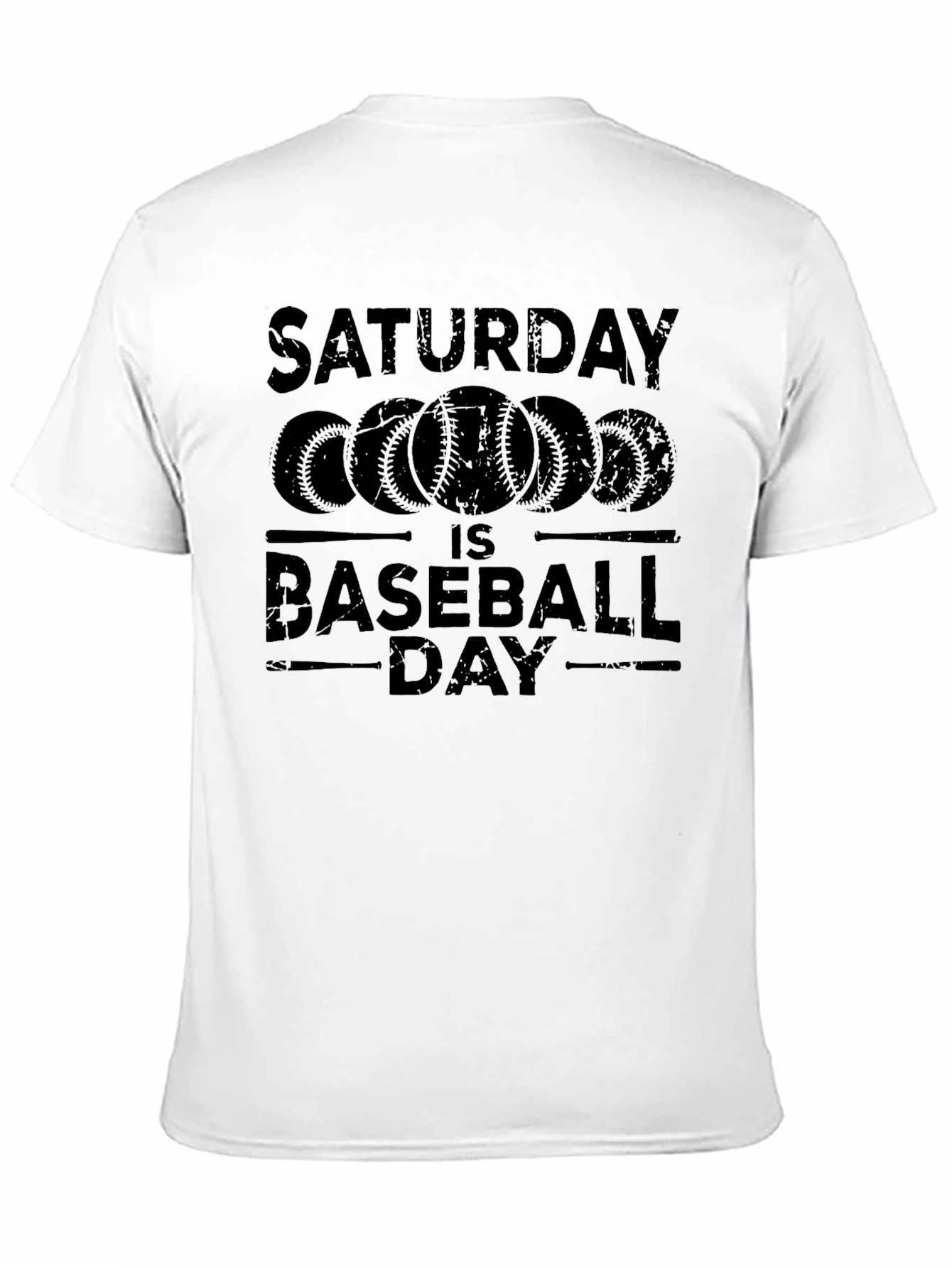 Saturday Baseball Day Graphic Tee