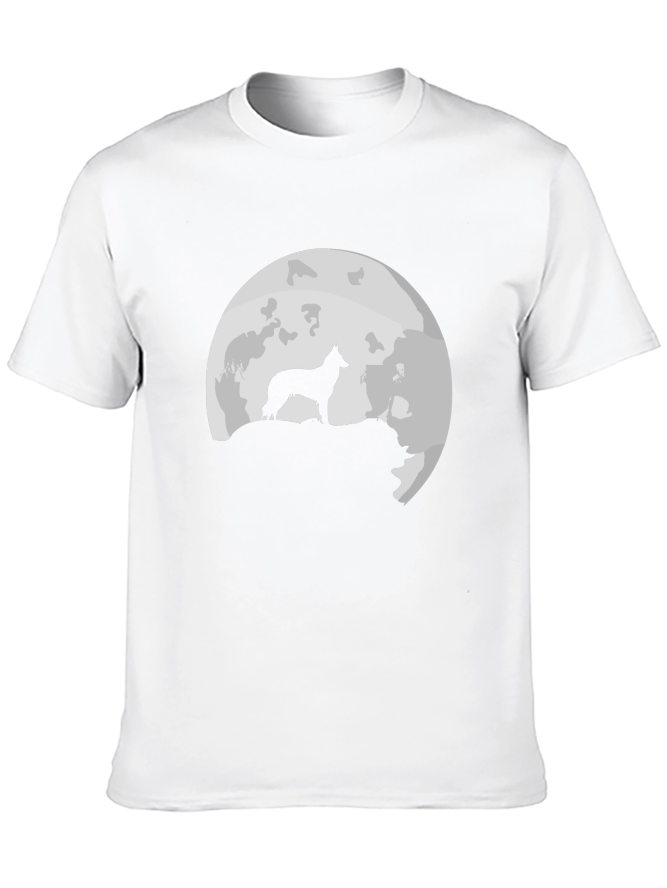 Wolf Moon T-Shirt - Black
