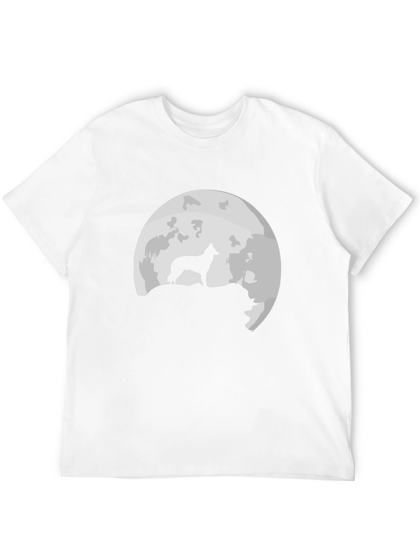 Wolf Moon T-Shirt - Black