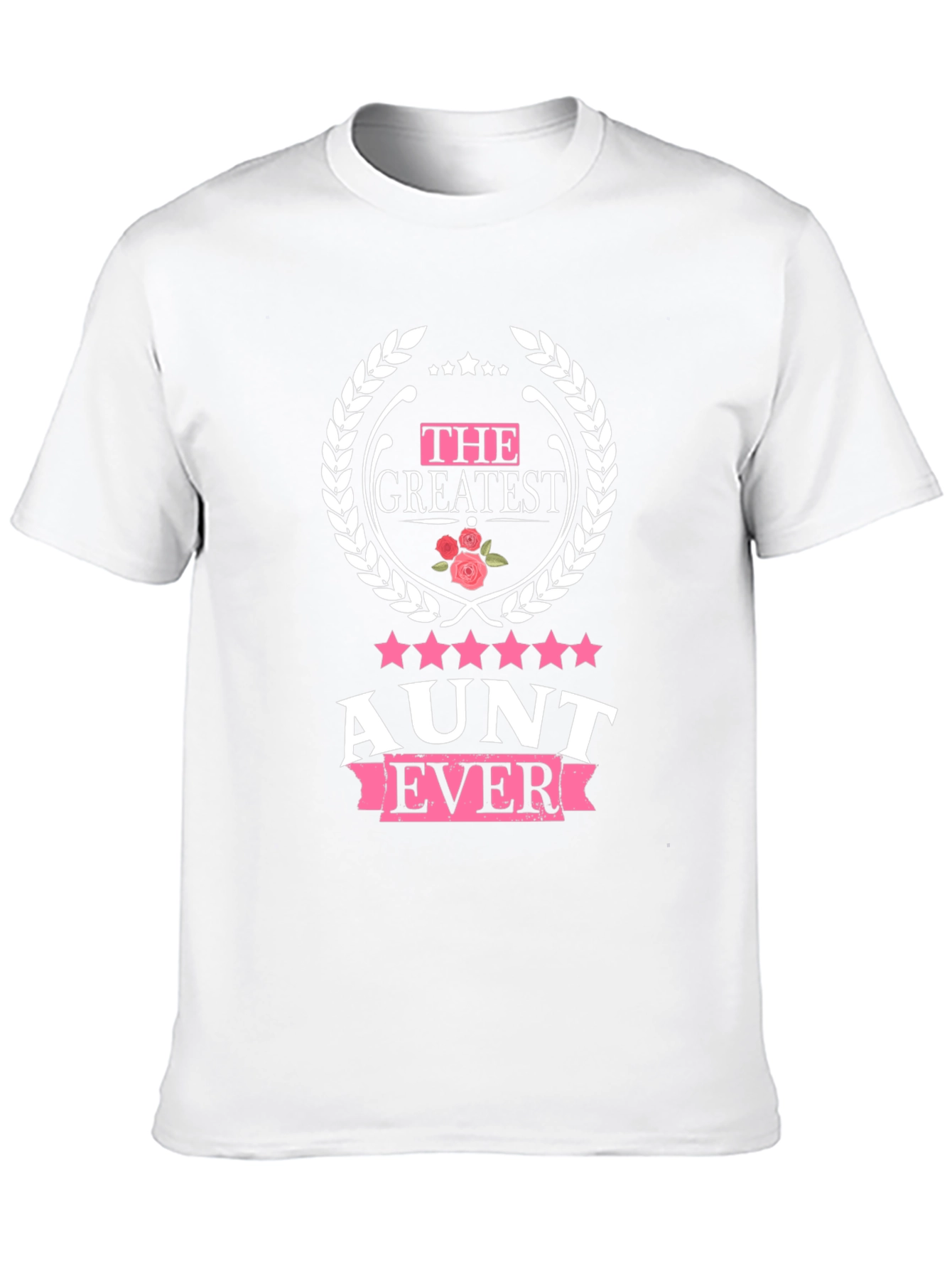 Greatest Aunt Ever Black T-Shirt