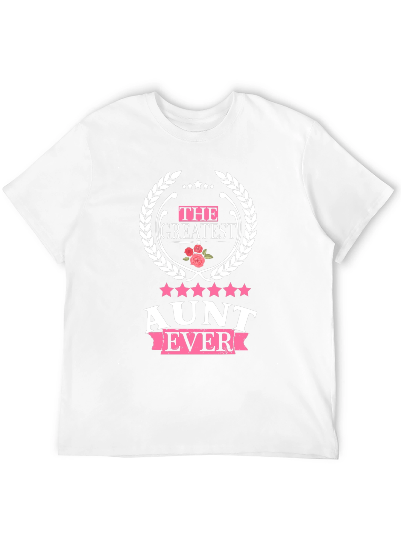 Greatest Aunt Ever Black T-Shirt