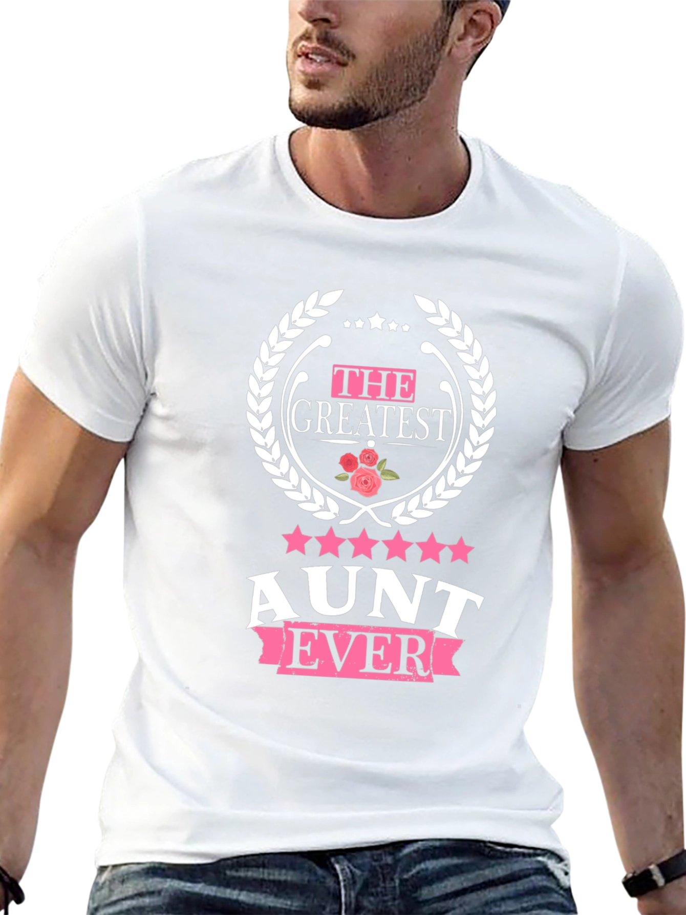 Greatest Aunt Ever Black T-Shirt