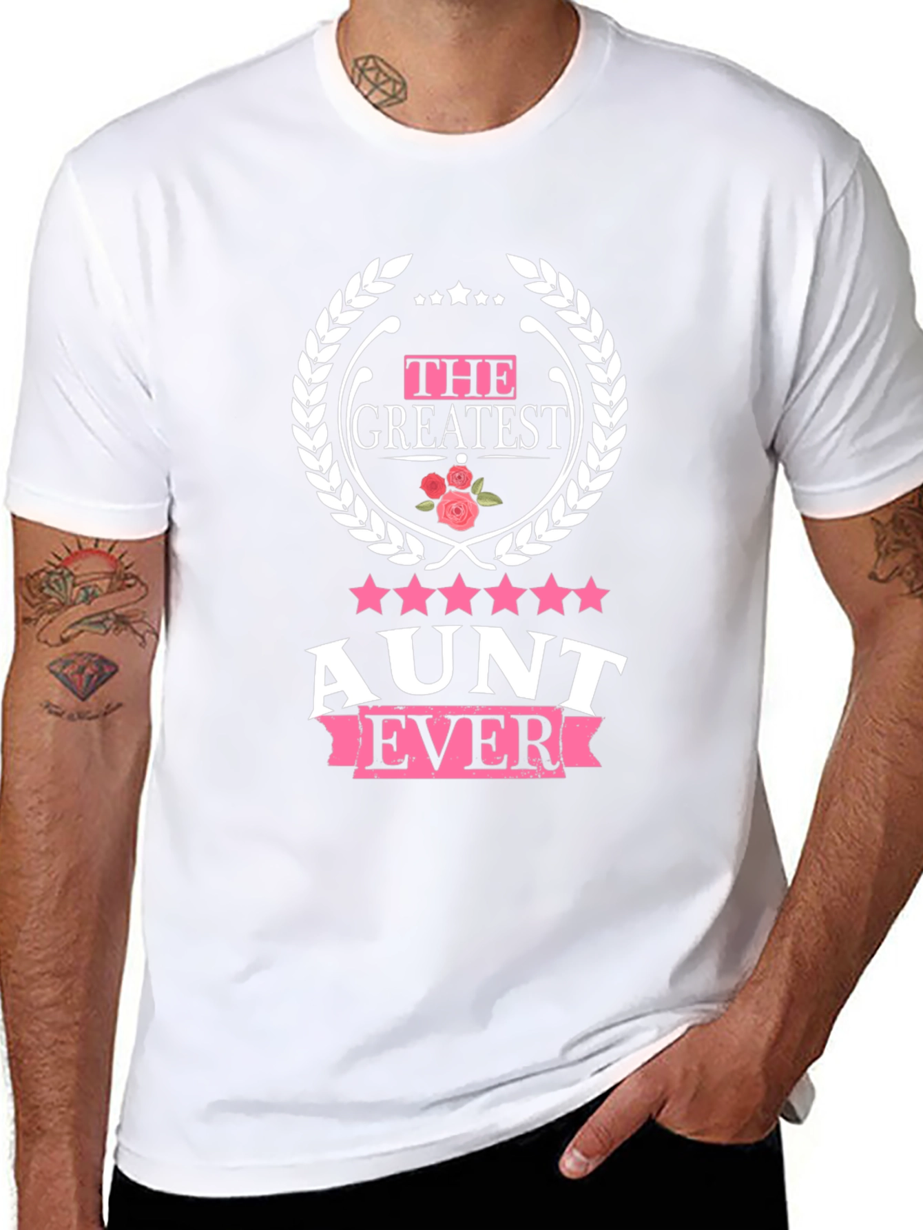 Greatest Aunt Ever Black T-Shirt