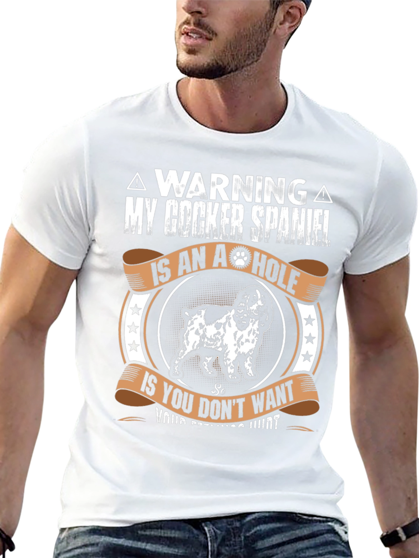 Cocker Spaniel Funny Dog T-Shirt